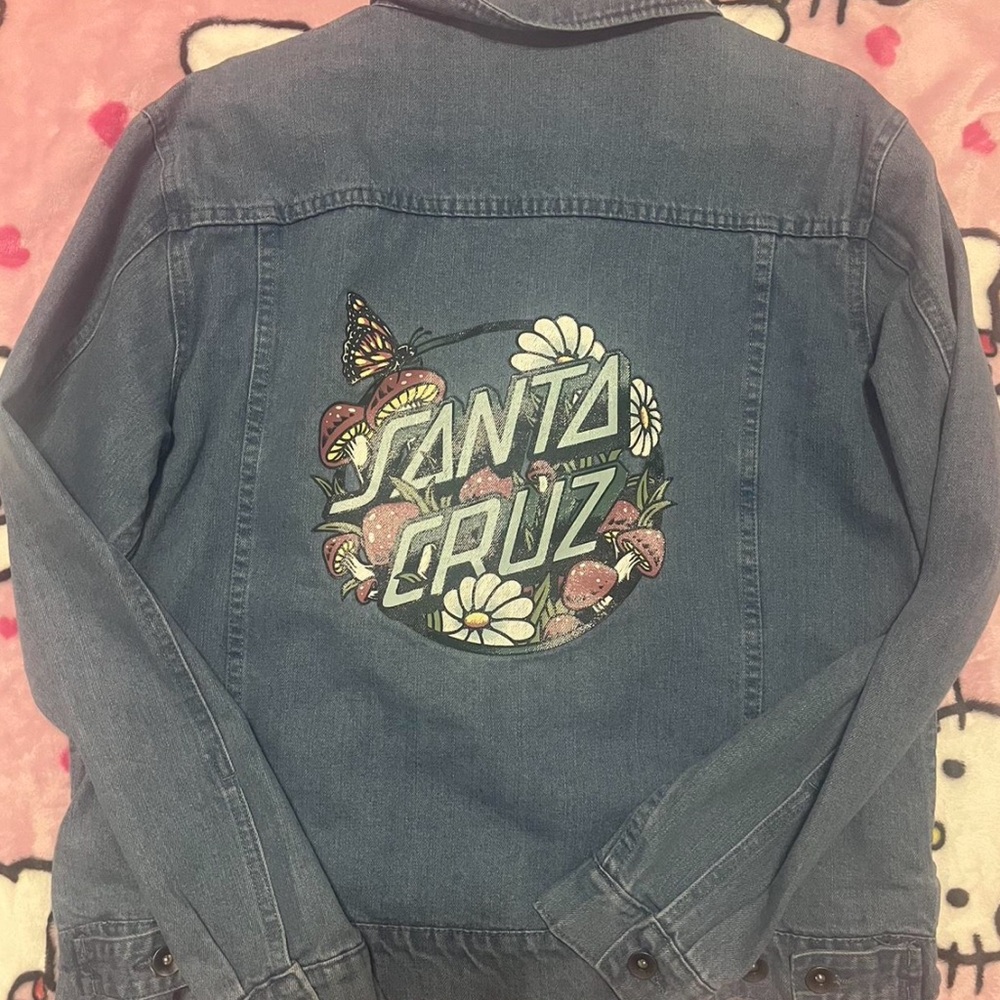 Santa cruz jean jacket!!